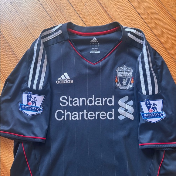 Adidas Liverpool Soccer FC Away Jersey Suarez Sz L - Picture 7 of 12